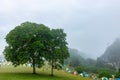 Tent camping place at Doi Samer Dao. Sri Nan national park, Nan